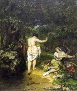 Courbet, Les Baigneuses, 1863, 227x193cm, Montpellier musée Fabre 