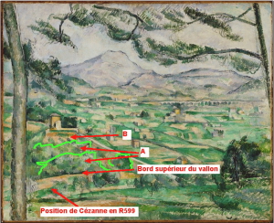 40bis Position de Cézanne pour R599