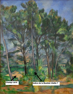 Fig. 65. Cézanne au pied du pilône actuel ?