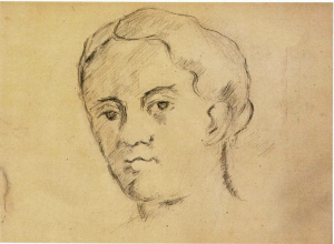 CS1880 A Tête (de Madame Cézanne) c80