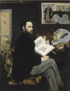 Edouard Manet - Emile Zola 1868, Paris, musée d'Orsay
