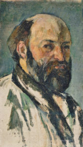 Fig. 6. Portrait de l’artiste (R385) Oil on canvas 1879-1880 26 x 15 cm