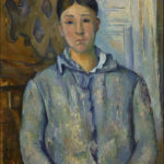 Portrait de madame Cézanne FWN489-R650 Oil on canvas 1888-1890 73.5 x 61 cm