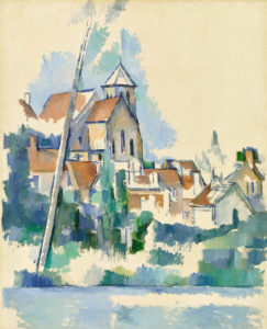 L’Église de Montigny-sur-Loing FWN327-R832 1904-1905 Huile sur toile 92 x 73 cm Barnes Foundation, Philadelphia