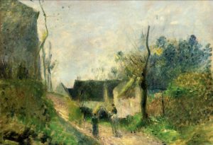 Pissarro, Paysage au Valhermeil, vers 1880