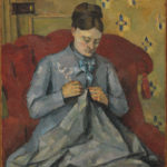 Paul Cezanne: Porträtt av konstnärens hustru. NM 6348