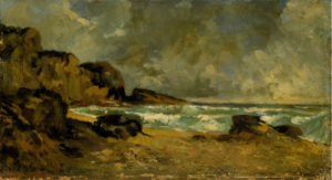 Courbet, la Côte normande