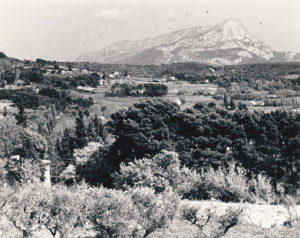 Photographie du site par rewald en 1935