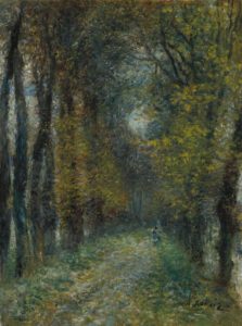 Pierre-Auguste Renoir - L'Allée couverte, 1872