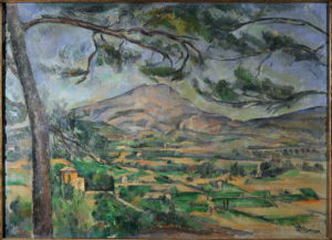 La Montagne Sainte-Victoire au grand pin et la Bastide Vieille II, vers 1887 66 x 90 cm R599 FWN235