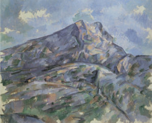 La Montagne Sainte-Victoire vue du bosquet du Château Noir, vers 1904 65 x 80.3 cm R902-FWN357