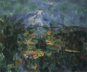 La Montagne Sainte-Victoire vue des Lauves 04-06 60 x 72 cm R931-FWN367