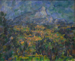 La Montagne Sainte-Victoire vue des Lauves 04-06 60 x 73 cm R932-FWN368