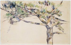 RW287 Étude d'arbre (Le grand Pin) vers 1890