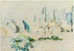 Villa au bord de l'eau I, vers 1888 RW410 