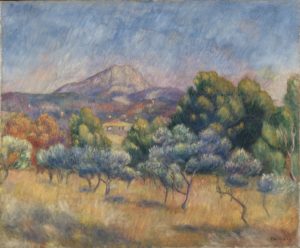Pierre-Auguste Renoir - La Montagne Sainte-Victoire