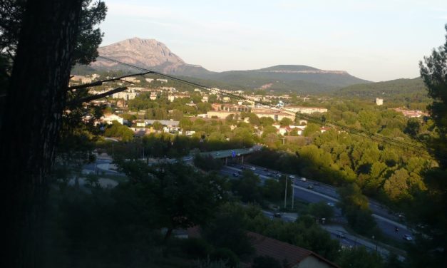 La Montagne Sainte-Victoire vue de la colline de Montbriand II, 1882-1885 (R511, FWN185)