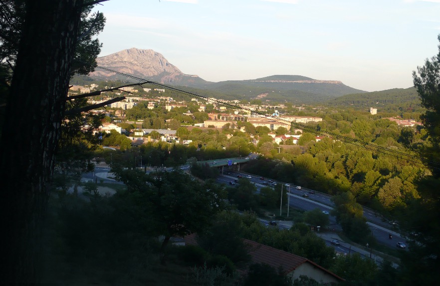 La Montagne Sainte-Victoire vue de la colline de Montbriand II, 1882-1885 (R511, FWN185)