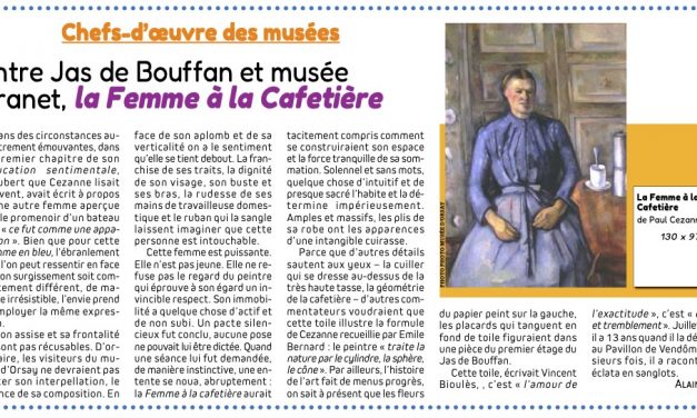 Entre Jas de Bouffan et musée Granet, la Femme à la Cafetière